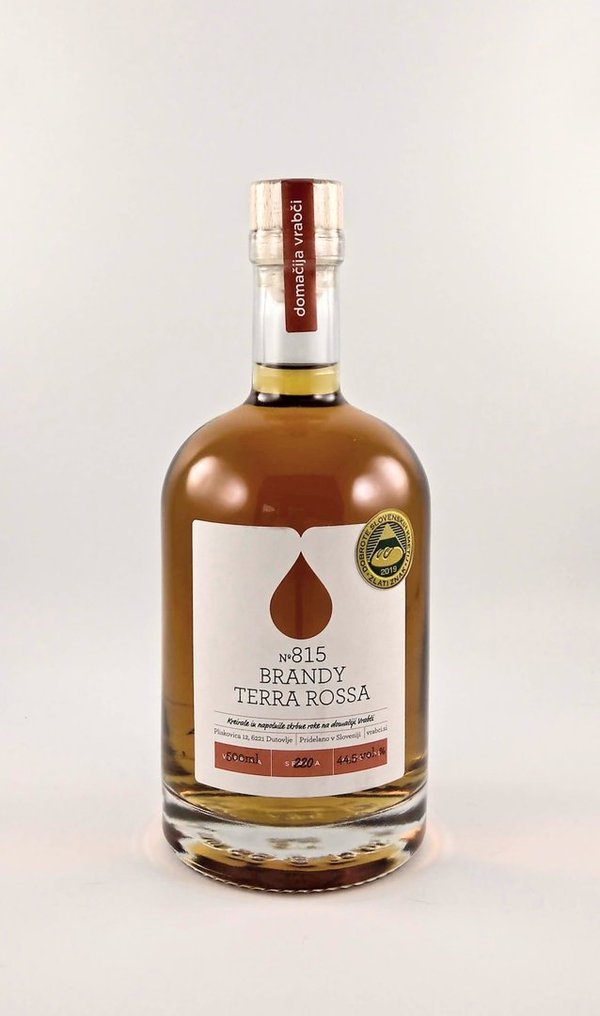 Brandy Terra Rossa Nr. 815 0,5l | Domačija Vrabči