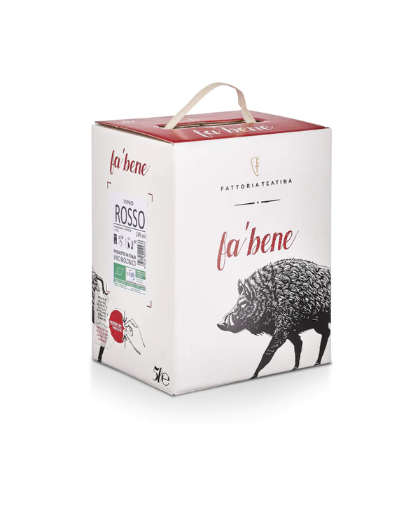 Bag in Box Vino Rosso BIO 5l | Fattoria Teatina